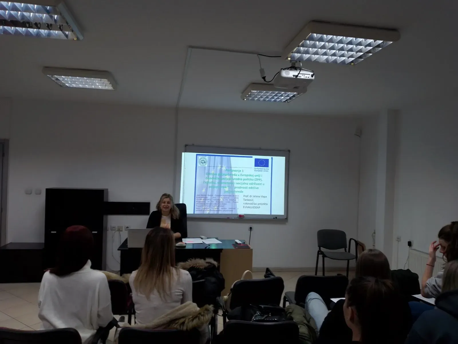 Započet ciklus predavanja na temu:  "Održiva poljoprivreda i agroekološke politike u Evropskoj uniji"